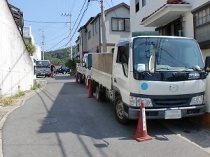 横須賀　遺品整理 2トン車輌